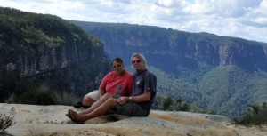 in den Blue Mountains