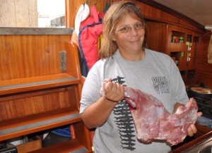 unser Anteil am wilden Schwein