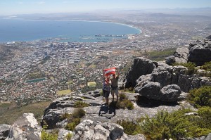 unser Picknickplatz am Tafelberg