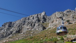 Gondel auf den Tafelberg
