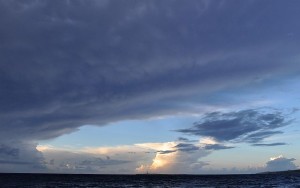 Gewitter über Menorca